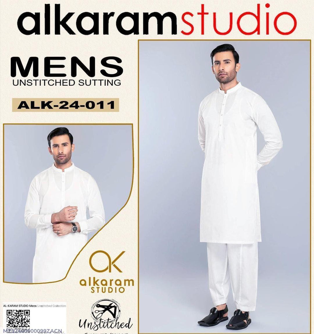Premium Quality Wash & Wear White Suit for All Occasions